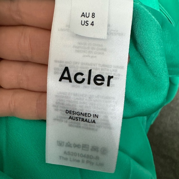 ACLER Plunge Neck Long Evening Dress - like new - Picture 3 of 6